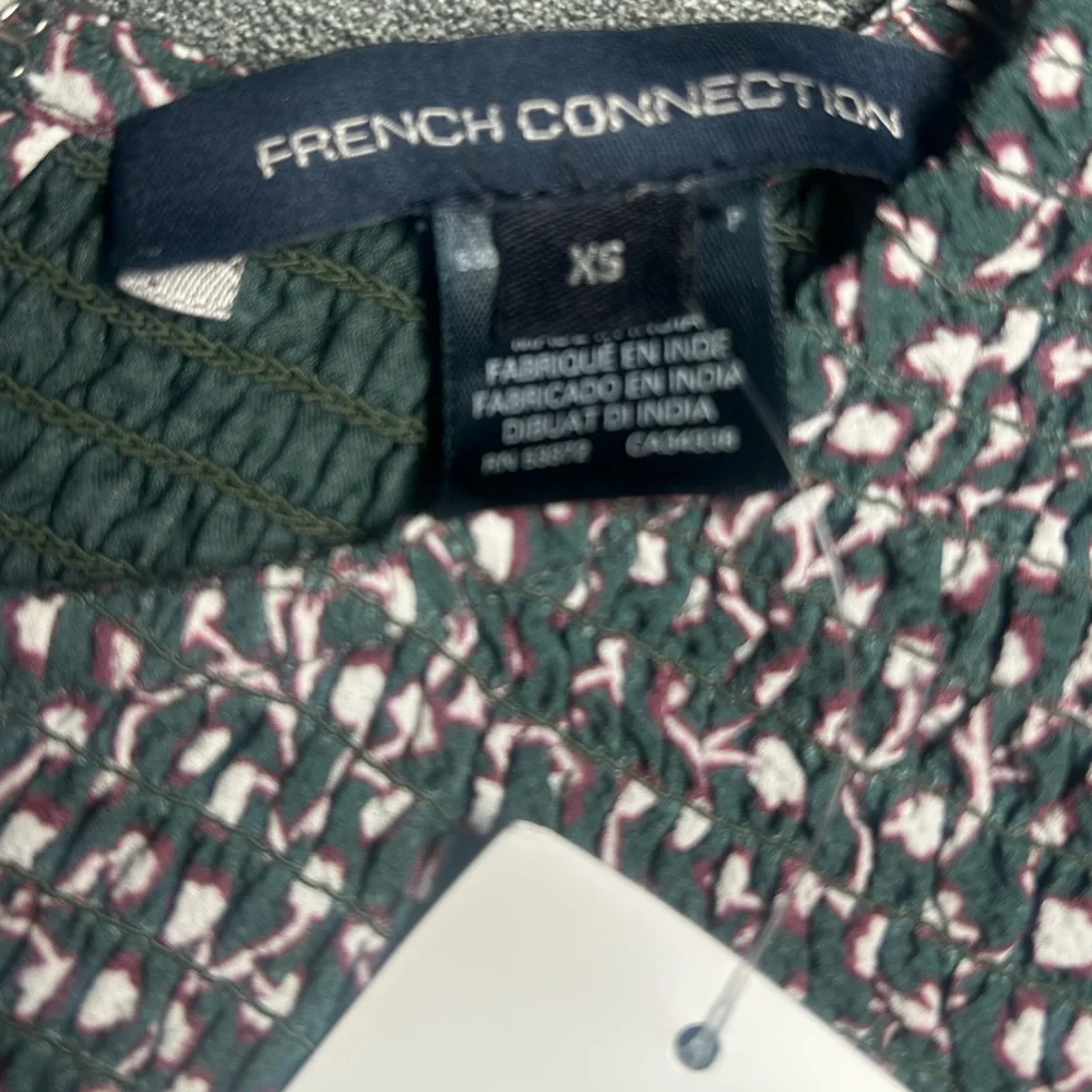 NWT French Connection Smocked Dress
